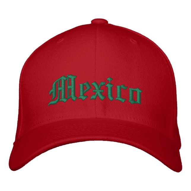 Gorra Bordada México (Anverso)