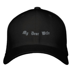 Gorra Bordada Mi Querida Esposa Frente - Mi Amor Parte Trasera I