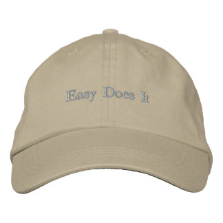 Gorra Bordada Minimalista Easy Does It