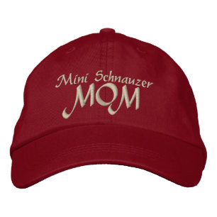 Gorra Bordada Ministra Schnauzer Mom