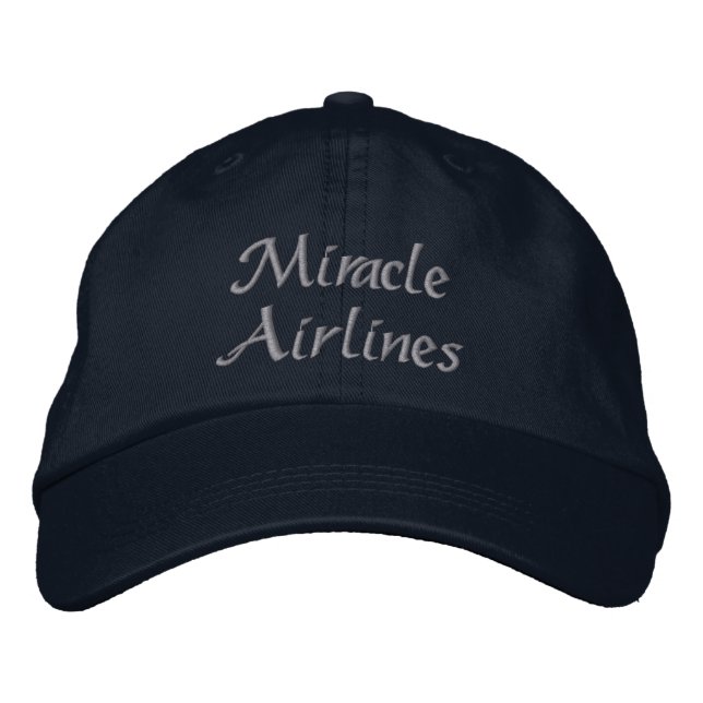 Gorra Bordada Miracle Airlines (Anverso)