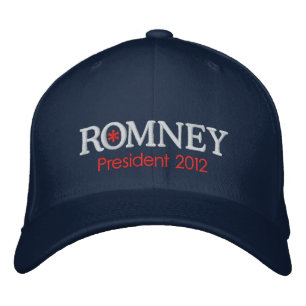 Gorra Bordada Mitt Romney President 2012