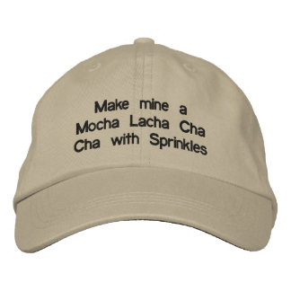 Gorra Bordada Mocha Lacha
