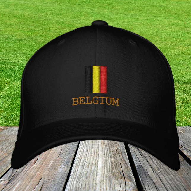 Gorra Bordada Moda Bélgica y Bandera Belga / Patriotas de Brusel (Subido por el creador)