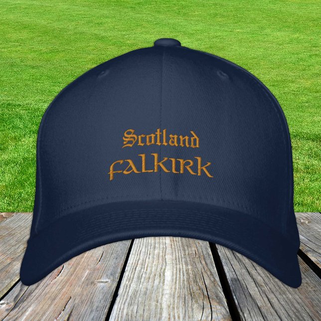 Gorra Bordada Moda de Escocia y FALKIRK / Patriotas escoceses (Subido por el creador)