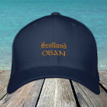 Gorra Bordada Moda de Escocia y OBAN / Patriotas escoceses<br><div class="desc">Gorras bordados: Escocia y oban de béisbol de moda / sombreros de camionetas para los patriotas escoceses - amor a mi país,  viajes,  vacaciones / hinchas deportivos</div>