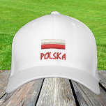 Gorra Bordada Moda de Polonia y la bandera polaca / Patriotas po<br><div class="desc">Gorras bordados: Béisbol de moda con bandera polaca y sombreros de camionero para los patriotas polacos - amor a mi país,  viajes,  vacaciones / hinchas deportivos</div>