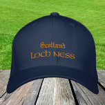 Gorra Bordada Moda de Scotland & LOCH NESS / Monster escocés<br><div class="desc">Gorras bordados: Escocia y Loch Ness (monstruo Nessie),  béisbol de moda / sombreros camioneros para los patriotas escoceses - amo a mi país,  viajes,  vacaciones / hinchas deportivos</div>