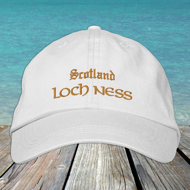 Gorra Bordada Moda de Scotland & LOCH NESS / Monster escocés (Subido por el creador)