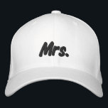 Gorra Bordada Moda Sra. mono blanco y negro<br><div class="desc">Moda Sra. Carro de béisbol bordado lindo negro y blanco disponible en muchos colores y opciones</div>