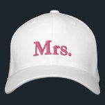 Gorra Bordada Moda Sra. rubia rosa blanco<br><div class="desc">Moda Sra.. Gorra de béisbol rosa blanco bordado rojo disponible en muchos colores y opciones</div>