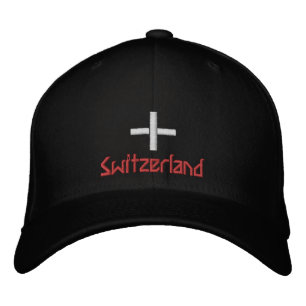 Gorra Bordada Moda Suiza y Bandera Suiza / Patriotas
