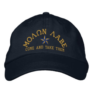 Gorra Bordada Molon Labe Star Embroidery