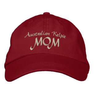 Gorra Bordada MOM australiano de perro Kelpie
