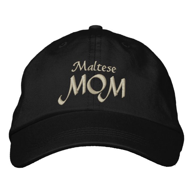 Gorra Bordada MOM maltés (Anverso)