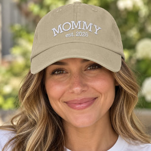 Gorra Bordada MOMMY Personalizada Año de Est.
