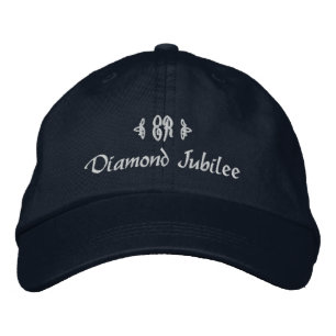 Gorra Bordada Monograma Diamond Jubilee-Elizabeth Royal