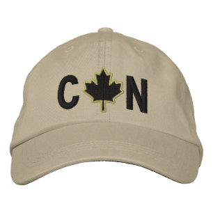 Gorra Bordada Monograma Personaliza el bordado de hoja de arce