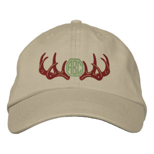 Gorra Bordada Monograma personalizado de las astas de los