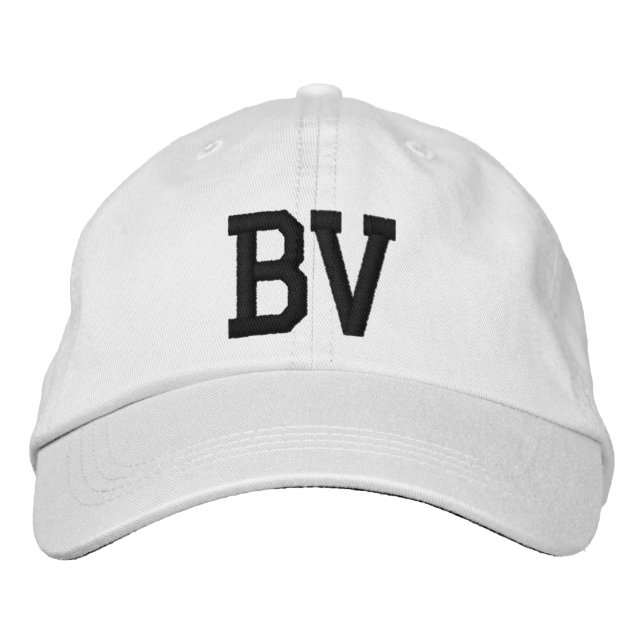 GORRA BORDADA MONOGRAMMED HATS (Anverso)