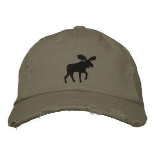 Gorra Bordada Moose Silhouette Wildlife Wildlife Adventure Anima