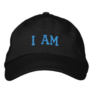 Gorra Bordada Motivador Soy Cita Turquesa Negro