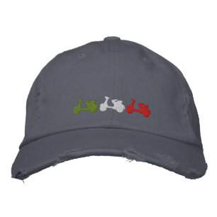 Gorra Bordada Motocicleta retro italiana bordando cápsula con pr