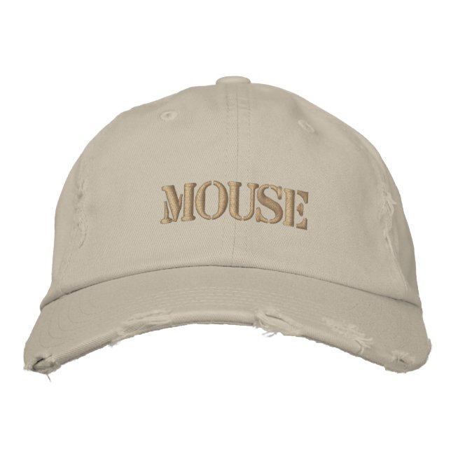 GORRA BORDADA MOUSE (Anverso)