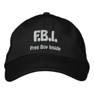 Gorra Bordada Muchacho libre dentro