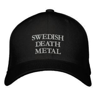 GORRA BORDADA MUERTE METALIZADO