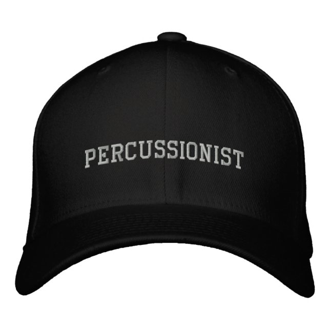 Gorra Bordada Músico percusionista (Anverso)