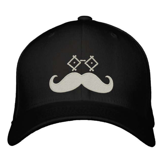 Gorra Bordada Mustache Eyeware (Anverso)