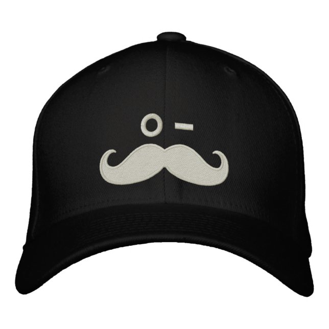 Gorra Bordada Mustache WINK (Anverso)