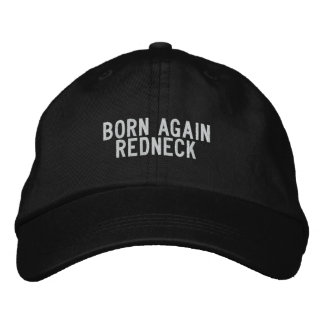 Gorra Bordada Nacido de nuevo Redneck