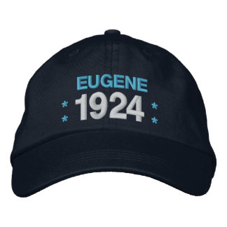 Gorra Bordada Nacido en 1924 o cualquier año 90º cumpleaños V05G