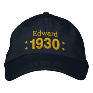 Gorra Bordada Nacido en 1930 o en cualquier año 85 cumpleaños W0