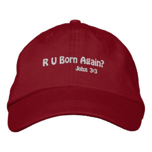 Gorra Bordada ¿Naciste De Nuevo?