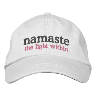 Gorra Bordada Namaste la luz dentro