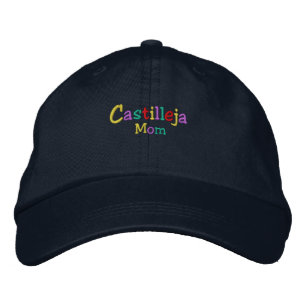 Gorra Bordada Namedrop Nation_Castilleja Mamá multicolor