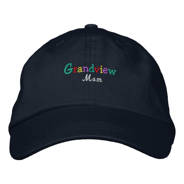 Gorra Bordada Namedrop Nation_Grandview Mom multicolor (Anverso)