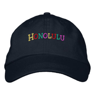 Gorra Bordada Namedrop Nation_Honolulu multicolor