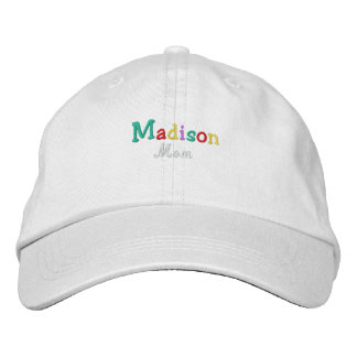 Gorra Bordada Namedrop Nation_Madison Mom multicolor