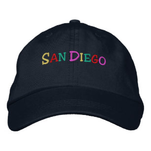 Gorra Bordada Namedrop Nation_San Diego multicolor