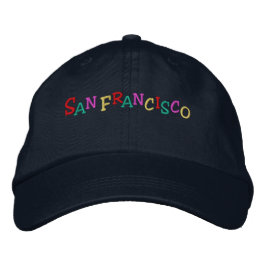 Gorra Bordada Namedrop Nation_San Francisco multicolor