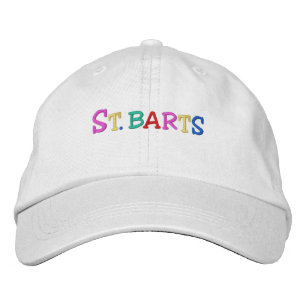 Gorra Bordada Namedrop Nation_St. Barras multicolores