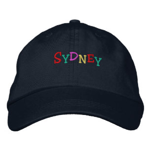 Gorra Bordada Namedrop Nation_Sydney multicolor