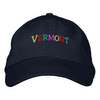 Gorra Bordada Namedrop Nation_Vermont multicolor
