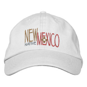 Gorra Bordada Nativo de Nuevo México