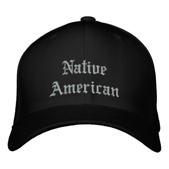 Gorra Bordada NativoEstadounidense (Anverso)