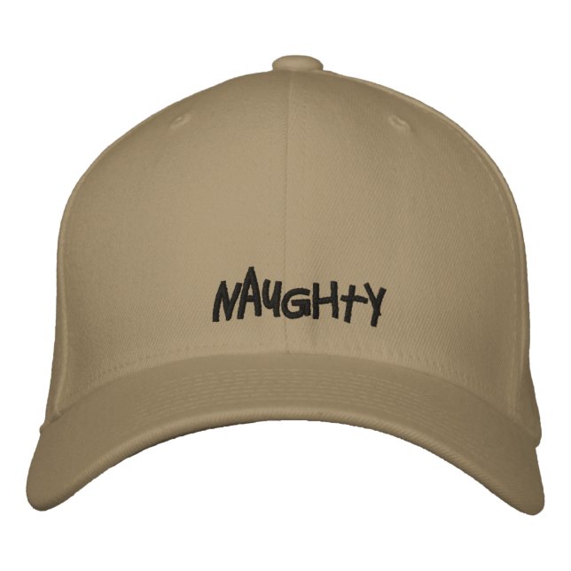 GORRA BORDADA NAUGHTY (Anverso)